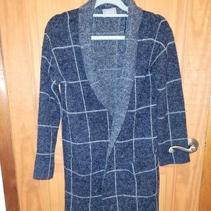 EUC Long Sweater Coat